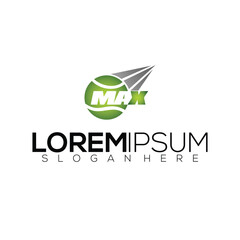 logo letter initials m d c b combination illustration