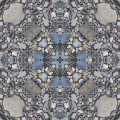 Seamless pattern. Texture background. Square pattern