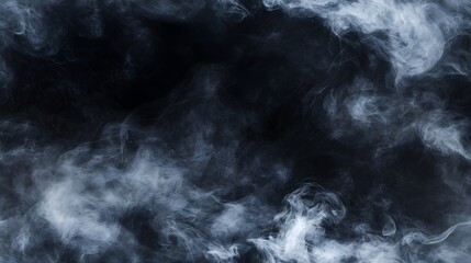 A swirling display of smoky vapor against a dark backdrop.