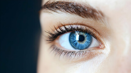 Obraz premium Close Up Of Beautiful Woman's Eye