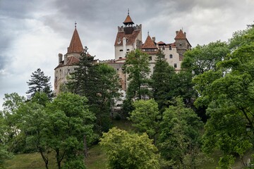 Fototapeta premium Bran Castle in Transylvania, Romania.