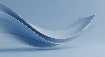 Fototapeta premium HD Abstract Soft Flowing Shape Wallpaper
