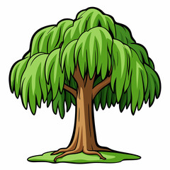 vector illustration of a tree