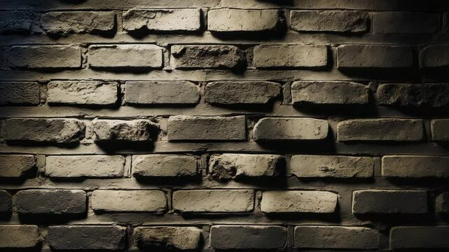 Vintage black brick wall texture for interior design