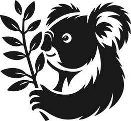 Koala vector animal silhouette