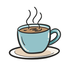 cup of coffee icon, cup of coffee vector illustration-simple illustration of cup of coffee, perfect for cup of coffee logos and icons