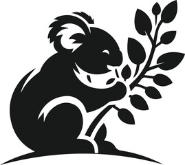 Koala vector animal silhouette