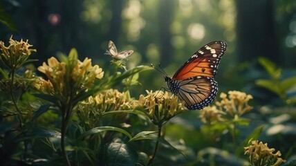 butterfly on a flower