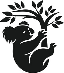 Koala vector animal silhouette