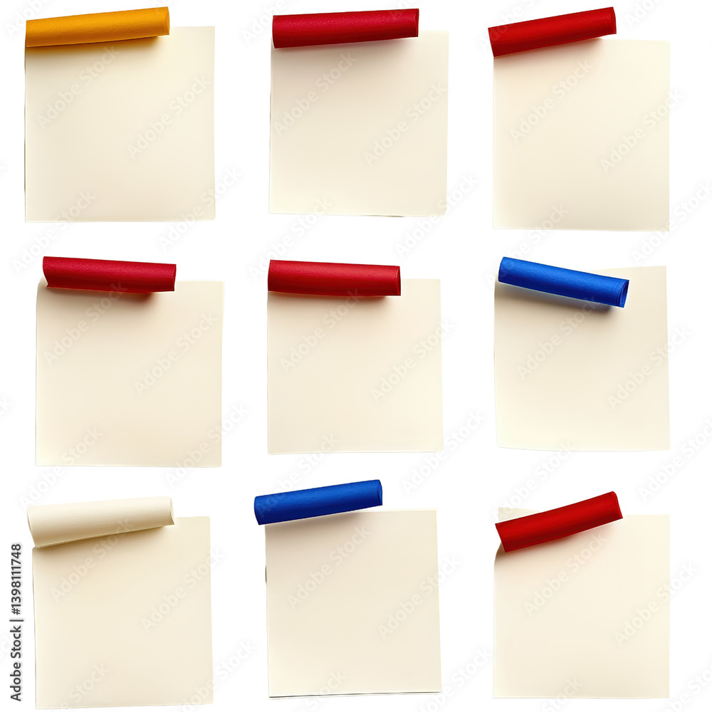 Poster a bunch of colorful paper notes spread out on a table displaying various handwritten messages and re