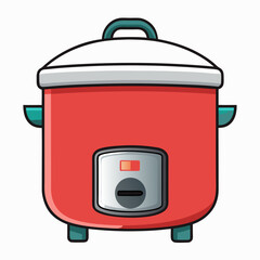 electric kettle vector