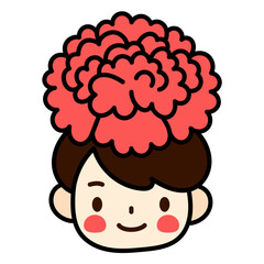 어버이날_카네이션_남자아이