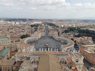 Italy Rome, Vatican landscape city, sky, travel