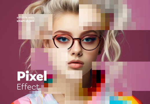 Pixel Photo Effect