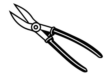 garden pruner silhouette