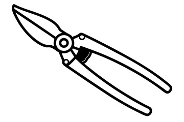garden pruner silhouette