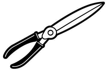 garden pruner silhouette