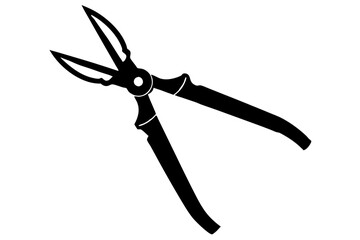 garden pruner silhouette