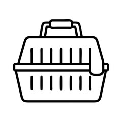 Outline pet carrier for cats and dogs portable travel crate kennel for animals