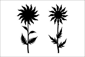 Sunflower Silhouette SVG – Floral Vector Clipart for Cricut & Crafts

Rustic Sunflower Vector – Minimalist Floral Silhouette Design

Sunflower Outline SVG – Botanical Silhouette for Laser Cut & DIY Pr