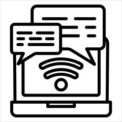 Consulting Simple Icon Vector Illustration Concept