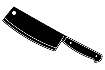 butcher knife  silhouette