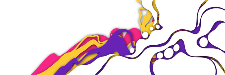 Eye-catching colorful fluid background with energetic swirls and smooth gradients.
