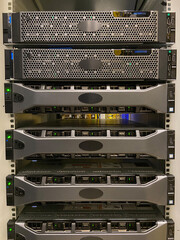 Server And database, data center, telecommunications, rack equipment