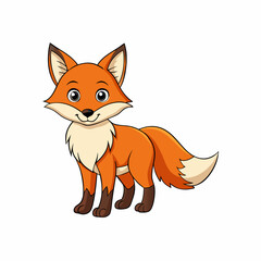 red fox cartoon