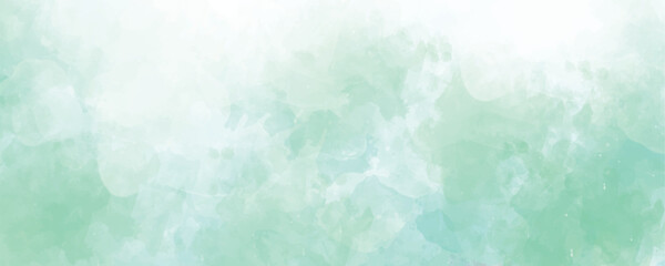 Obraz premium Watercolor vector texture background. Hand drawn grey blue abstract vector illustration for background Watercolor Background Soft Teal and White 
