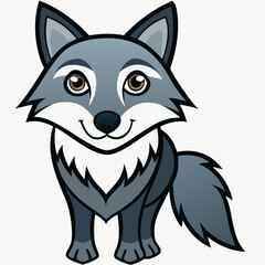 vector illustration of a dog