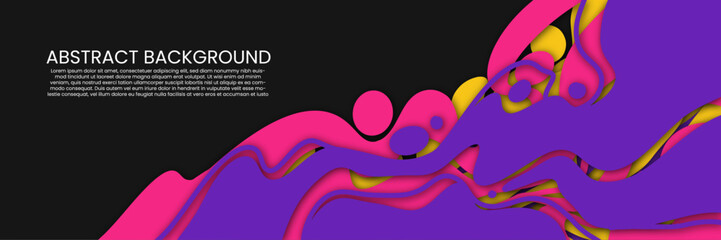 Eye-catching colorful fluid background with energetic swirls and smooth gradients.

