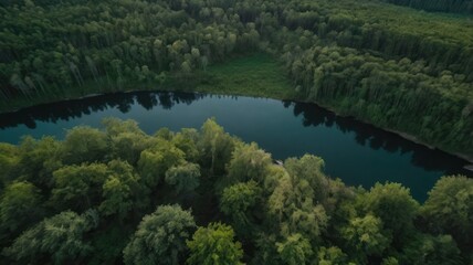 Fototapeta premium lake in the mountains