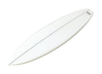 Surfing action on a vibrant beach sport equipment sunny environment view. Isolated on transparent background, png.