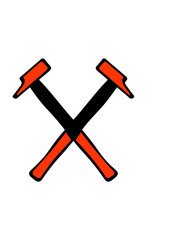 marteau outils bricolage croise