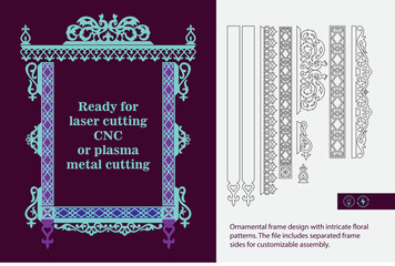 Ornamental decorative frame design with intricate floral patterns .Ready for laser cutting, CNC, or plasma metal cutting