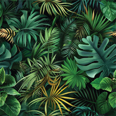 green leaves background