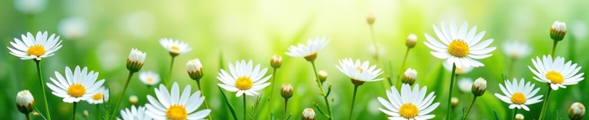 White wild flowers covering entire frame, creating a beautiful natural background,  field,  garden