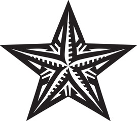 Sea Star Logo Vector