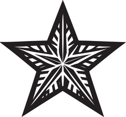Obraz premium Sea Star Logo Vector