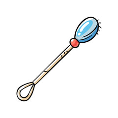cocktail stirrer icon, cocktail stirrer vector illustration-simple illustration of cocktail stirrer, perfect for cocktail stirrer logos and icons
