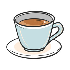 espresso cup icon, espresso cup vector illustration-simple illustration of espresso cup, perfect for espresso cup logos and icons
