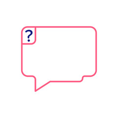 QUESTION BOX LINE ELEMENT