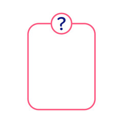 QUESTION BOX LINE ELEMENT