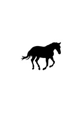 cheval dessin silhouette ombre