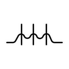 Radio Waveform Icon Design