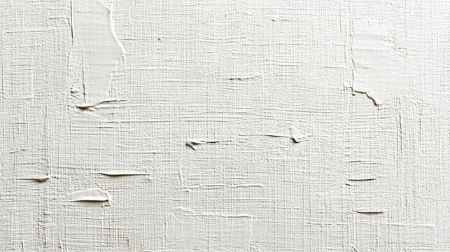 White textured paint surface. Close-up of impasto artwork. - Powered by Adobe