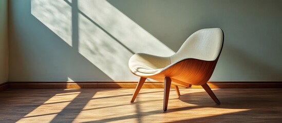 Modern chair sunlight room interior design