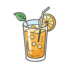arnold palmer lemonade and iced tea icon