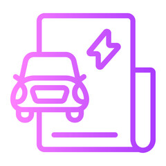 Service gradient icon